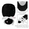 2 Pieces Scrub Caps Women Star Scrub Caps Women Ponytail Surgical Bouffant Caps for Women for Chef Multi view 4