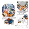 2 Pieces Scrub Caps Women Floral Petal Men's Scrub Cap Scrub Caps Surgical Women for Hospital Multi view 4