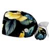2 Pieces Scrub Caps Women Flowers Peonies Chef Cap Surgical Scrub Cap for Beauty Salon Multi view 1