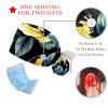 2 Pieces Scrub Caps Women Flowers Peonies Chef Cap Surgical Scrub Cap for Beauty Salon Multi view 3