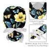 2 Pieces Scrub Caps Women Flowers Peonies Chef Cap Surgical Scrub Cap for Beauty Salon Multi view 4