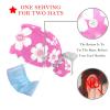 2 Pieces Scrub Caps Women Spring Bubble Men's Scrub Cap Scrub Caps Surgical Women for Beauty Salon Multi view 3