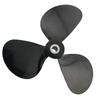 Boatman 17x14 LH OEM 23478969 21401615 for Volvo Penta Yanmar 3 Blade Fixed Saildrive Propeller 110S,120S,MS25S,130S 150S17 Tooth view 1