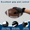 LynsaTac Youth Football Gloves for Ages 5-12 - Enhanced Ball Control, Durable & Affordable Sport Gear,Spider Web,M/L view 3