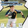 LynsaTac Youth Football Gloves for Ages 5-12 - Enhanced Ball Control, Durable & Affordable Sport Gear,Spider Web,M/L view 4