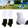 ZHOUSUFEN 1 Pair Cleat Cover, Spats Football Cleat Cover, Football Cleat Spats, Cleat Sleeves for Soccer, Baseball and Softball, White view 2