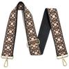 LVYOUME Purse Strap with Brushed Brass Hardware - 2" Wide Replacement Crossbody & Shoulder Strap for Handbags view 1