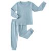 JWWN Kids Thermal Underwear Set Toddler Winter Base Layer Ultra Soft Long Johns for Little Boys Girls (SkyBlue,3Years) view 1
