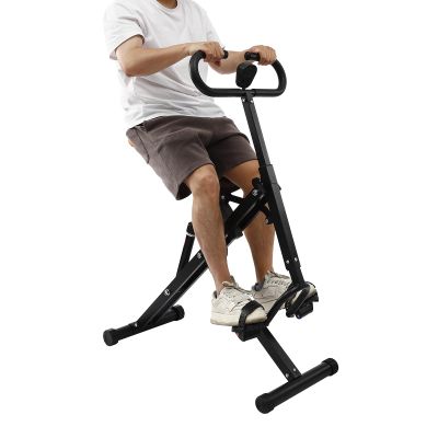 Squat Machine for Glutes and Abs Workout Equipment with Adjustable Resistance, Foldable Exercise Equipment for Home Glute & Leg Trainer Machine, 264 LB Max Weight Capacity