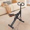 Squat Machine for Glutes and Abs Workout Equipment with Adjustable Resistance, Foldable Exercise Equipment for Home Glute & Leg Trainer Machine, 264 LB Max Weight Capacity view 2