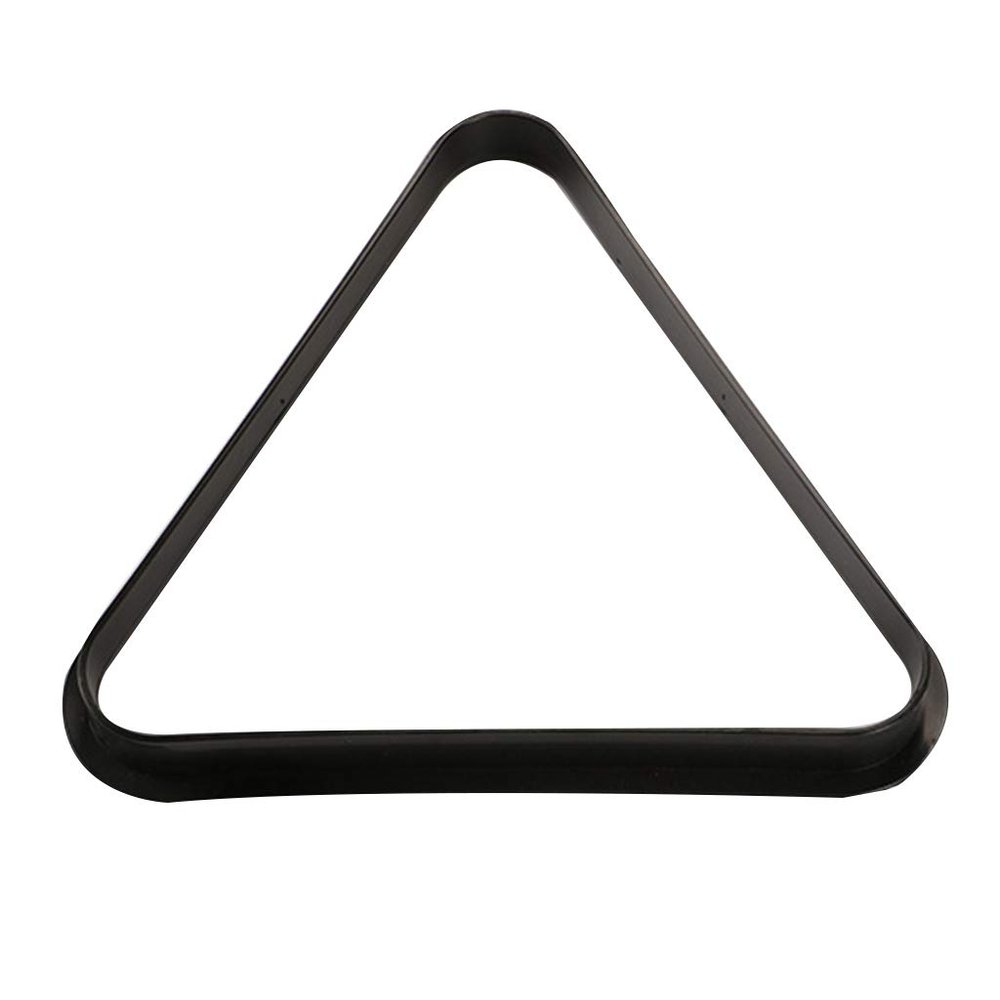 MinnowXY Plastic for Shape English Billiard Organize Sturdy Racks Snooker Plastic, app.27cmx27cmx3cm/10.63inx10.63inx1.18in, Black