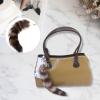 MinnowXY for Key Ring Raccoon Coat Tails Chain Keychain Keyring Gift New, As Pic Shows view 4