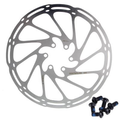 MinnowXY Stainless 180mm 6 Bolts Brake Disc Rotors Road Mountain Cycling Stainless Steel