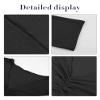 Avrigirl Crop Black Ballet Wrap Tops for Women, Knitted Dance Shrugs Athletic Sweater Shirts for Leotards view 4