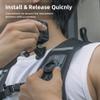 Rugvis Running Vest with Action Camera Mount Compatible with GoPro Hero 13/12/11/10, Running Hydration Vest with 500ml Soft Flask for Trail Hiking view 2
