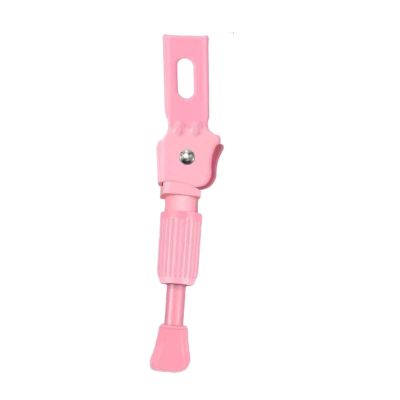 Kids Bike Kickstand Bike Kickstand Bicycle Kickstand Replacement Side Stand for Outdoor Mountain Bike, Pink 14inch