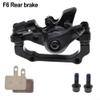 Bike Disc Brake Kit, Mechanical Disc Brakes Aluminum Alloy Caliper Mechanical Disc Brake Caliper Set Front And Rear For Electric Bike Mountain Bike Road Bike Folding Bike (rear brake) view 2