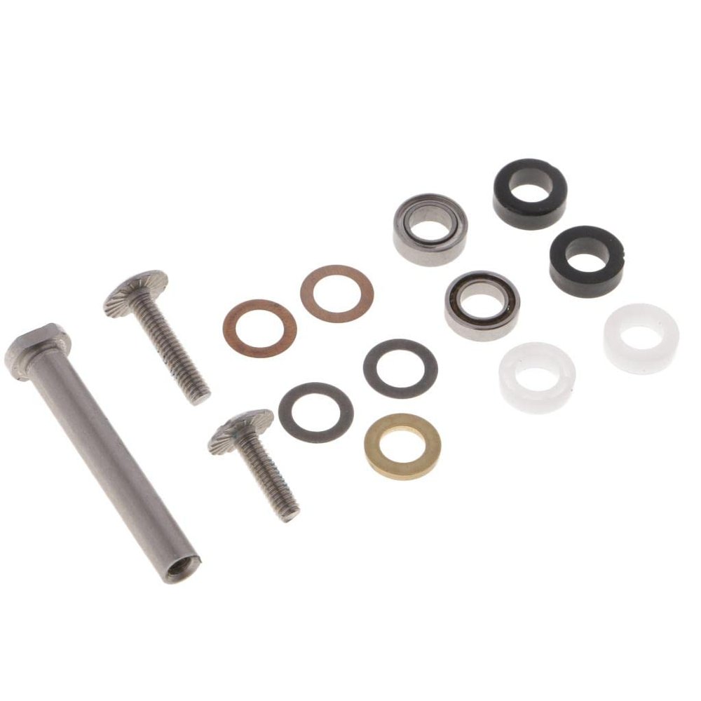 1 Set of Fishing Reel Handle Knob Bearings DIY Screws Assembling Accessories