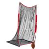 ZELUS 7x4 ft Football Kicking Net, Portable Football Throwing Net with Target Zone Attachment, Sideline Training Tool for Kids Adults Punting Kicking Passing Snapping Practice, Carry Bag Included view 1