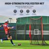 ZELUS 7x4 ft Football Kicking Net, Portable Football Throwing Net with Target Zone Attachment, Sideline Training Tool for Kids Adults Punting Kicking Passing Snapping Practice, Carry Bag Included view 3
