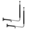 Zohisin High Strength 58.015.0.0 Car Roof Box Wall Mount Rack Foldable Telescopic 50kg Load Bearing for Canoes Surfboard Kayak Storage Hooks Hanger view 1