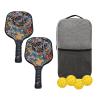 NineFit Basics Set 4 Pickleballs and Storage Bag Pickleball Racquets view 4