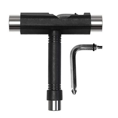 SEIWEI Skate Tool All-in-One Multi-Function Portable Skateboard T Wrench and Mini L Wrench Skateboarding Accessory for Adjust Axle Nuts, Mounting Hardware
