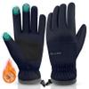 ihuan Winter Waterproof Ski Gloves Men Women, Snow Warm Cycling Cold Weather, Driving Biking Running view 1