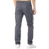 AIFARLD Men's Cargo Pants Lightweight Pants Relaxed Fit Stretch Joggers Hiking Travel Casual Work with Pockets Grey view 3