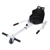 Talent Star Hoverboards Seat Attachment,Seat Attachment Combo,Go Kart Accessories with Adjustable Frame Length & Handlebar Control for 6.5" 8" 10" Self Balancing Scooter Kids & Adults White view 1
