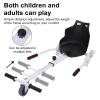 Talent Star Hoverboards Seat Attachment,Seat Attachment Combo,Go Kart Accessories with Adjustable Frame Length & Handlebar Control for 6.5" 8" 10" Self Balancing Scooter Kids & Adults White view 2