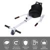 Talent Star Hoverboards Seat Attachment,Seat Attachment Combo,Go Kart Accessories with Adjustable Frame Length & Handlebar Control for 6.5" 8" 10" Self Balancing Scooter Kids & Adults White view 4