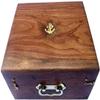 ANTIQUE AURA Brass Sextant Instrument with Wooden Box Working Sextant 9" Fully Navigation Ship Astrolabe Sextant view 3