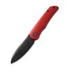 Petrified fish PFE16 Elcamino Folding Knife,3.15" N690 Steel Blade, Aluminium Handle Pocket knife for Camping Outdoor EDC (Red Aluminium Black Stonewashed) view 1