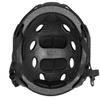 Lancer Tactical Fast Helmet - PJ Type Multifunctional Protective NVG Mount for Airsoft, Paintball, Military, Sports, Hunting, and Shooting (Black) view 4