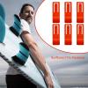 6 Board Fin Clip, Surfboard Fin Fastener Base Pin Replacement Buckle Shark-fin Device Accessories Surfing Gear Fin Bracket, Refer to Description, Orange, VT5YIOPHT65FY7ZFJ view 2