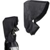 Chewtoyo Waterproof Golf Bag Hood Heavy-Duty Cover with Oxford Cloth and Pu Coating, Fit Most Golf Carry Bags, Stand Bags, and Cart Bags, Golf Club Protection Carry Cart Hood Cover, black view 1