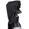 Chewtoyo Waterproof Golf Bag Hood Heavy-Duty Cover with Oxford Cloth and Pu Coating, Fit Most Golf Carry Bags, Stand Bags, and Cart Bags, Golf Club Protection Carry Cart Hood Cover, black view 4