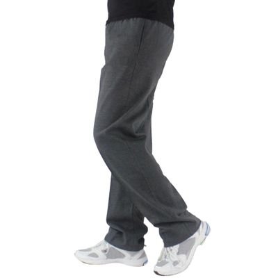 Men's Baggy Sweatpants Fleece Straight Leg Casual Pants Elastic Waist Athletic Workout Jogger Sweat Pants Fall Winter
