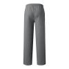 Men's Baggy Sweatpants Fleece Straight Leg Casual Pants Elastic Waist Athletic Workout Jogger Sweat Pants Fall Winter view 3
