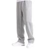 Men's Baggy Sweatpants Fleece Straight Leg Casual Pants Elastic Waist Athletic Workout Jogger Sweat Pants Fall Winter A- Grey view 1