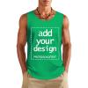 JLVKXNP Men Tank Tops Tee Shirt Customized Your Personalized Sleeveless Muscle Vest11 view 1