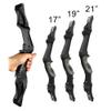 60/62/64 Inch ILF Recurve Bow 30-65Lbs Metal ILF Bow Riser Takedown Recurve Bow American Hunting Bow Right/Left Handed (62"/Black, 35 lbs, Left Handed) view 4