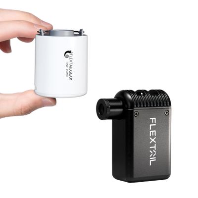 FLEXTAILGEAR Tiny Portable Ultra-Mini Air Pump &FLEXTAILGEAR Tiny Bike Pump 100PSI Tire Pump Bicycle Inflator Electric Air Pump Type-C