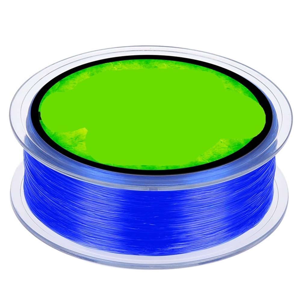 HDNSAUD Fishing Line Nylon Fishing Line Saltwater and Freshwater Premium Monofilament Line Abrasion Resistant 4LB-30LB for Carp Fishing(Blue,550M-0.22mm-6LB)
