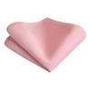Branduce Mens Dusty Pink Bow Tie and Pocket Square Set for Wedding Silk Pre-tied Adjustable Bow tie Handkerchief (BB01-36) view 3