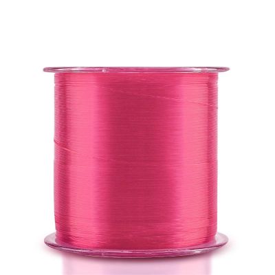 HDNSAUD Fishing Line 500M Fishing Line 0.1MM-0.47MM 2LB-35LB Monofilament Nylon Material from Fishing Carp Line(Pink 500M,1.0)