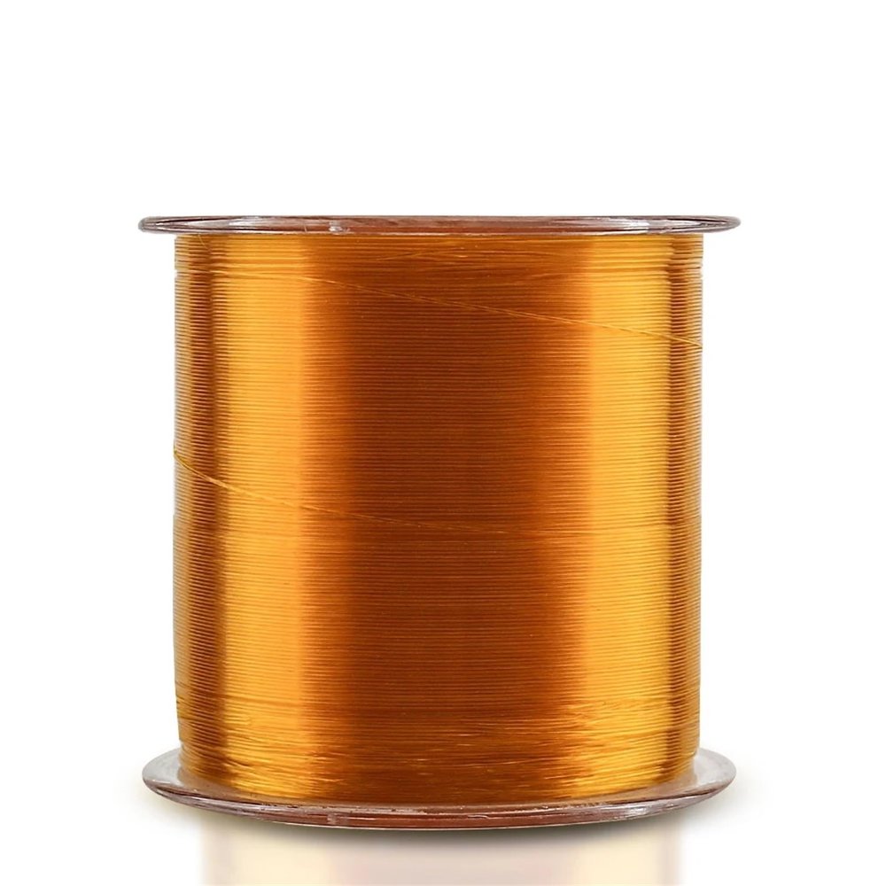 HDNSAUD Fishing Line 500M Fishing Line 0.1MM-0.47MM 2LB-35LB Monofilament Nylon Material from Fishing Carp Line(Gold 500M,6.0)