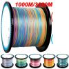 HDNSAUD Fishing Line 8 Strands 4 Braided 1000M 3000M Fishing Line Multifilament PE Line for Carp Fishing Saltwater(8X-Blue,500M-3.0-40LB) view 2