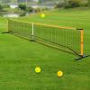AGULIUM Pickleball Set with a Pickleball Net 4 Pickleball Paddles 4 Pickleballs a Carrying Bag Pickleball Net Size 22ftx36inx20in view 4
